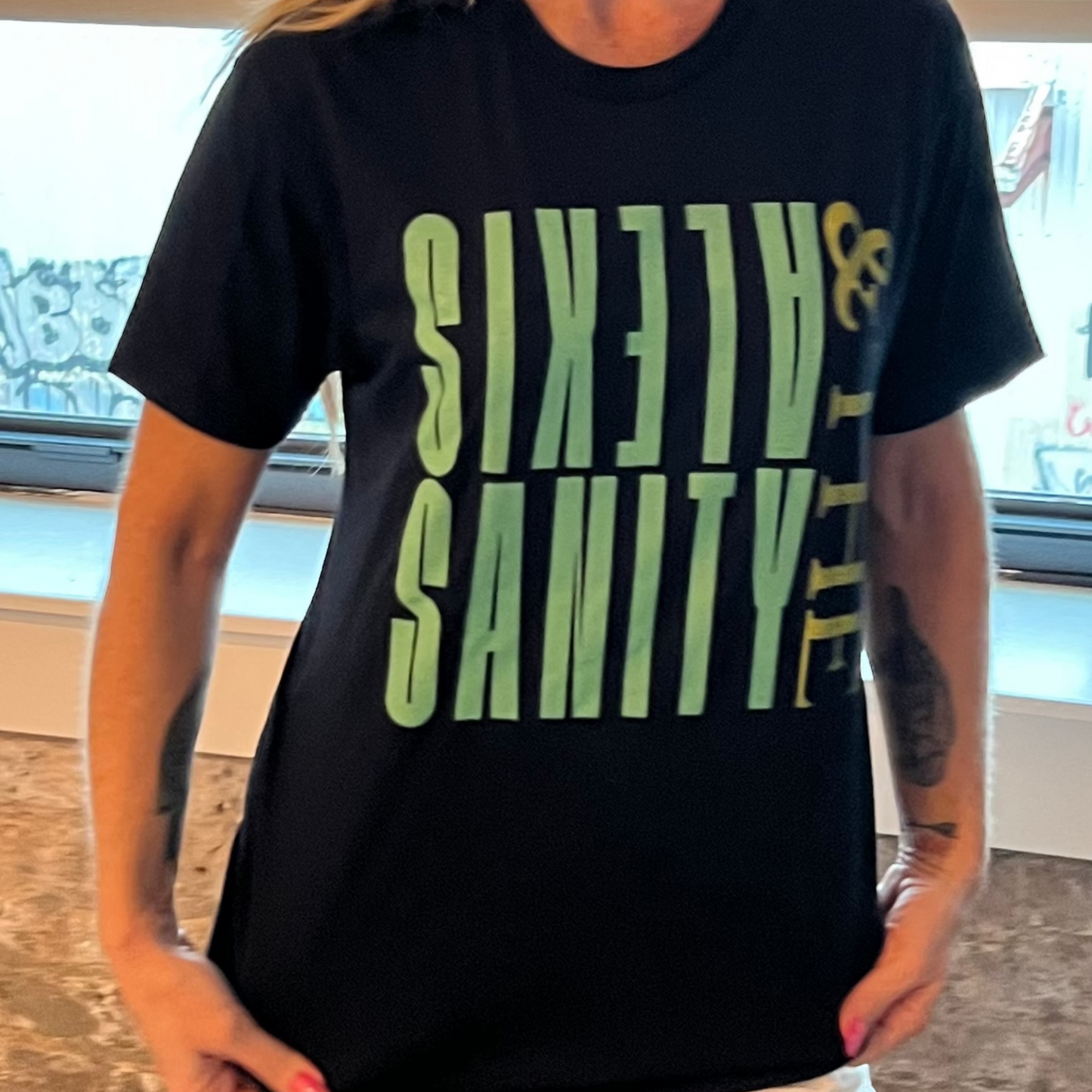 Alexis & The Sanity Classic - Black - T-Shirt