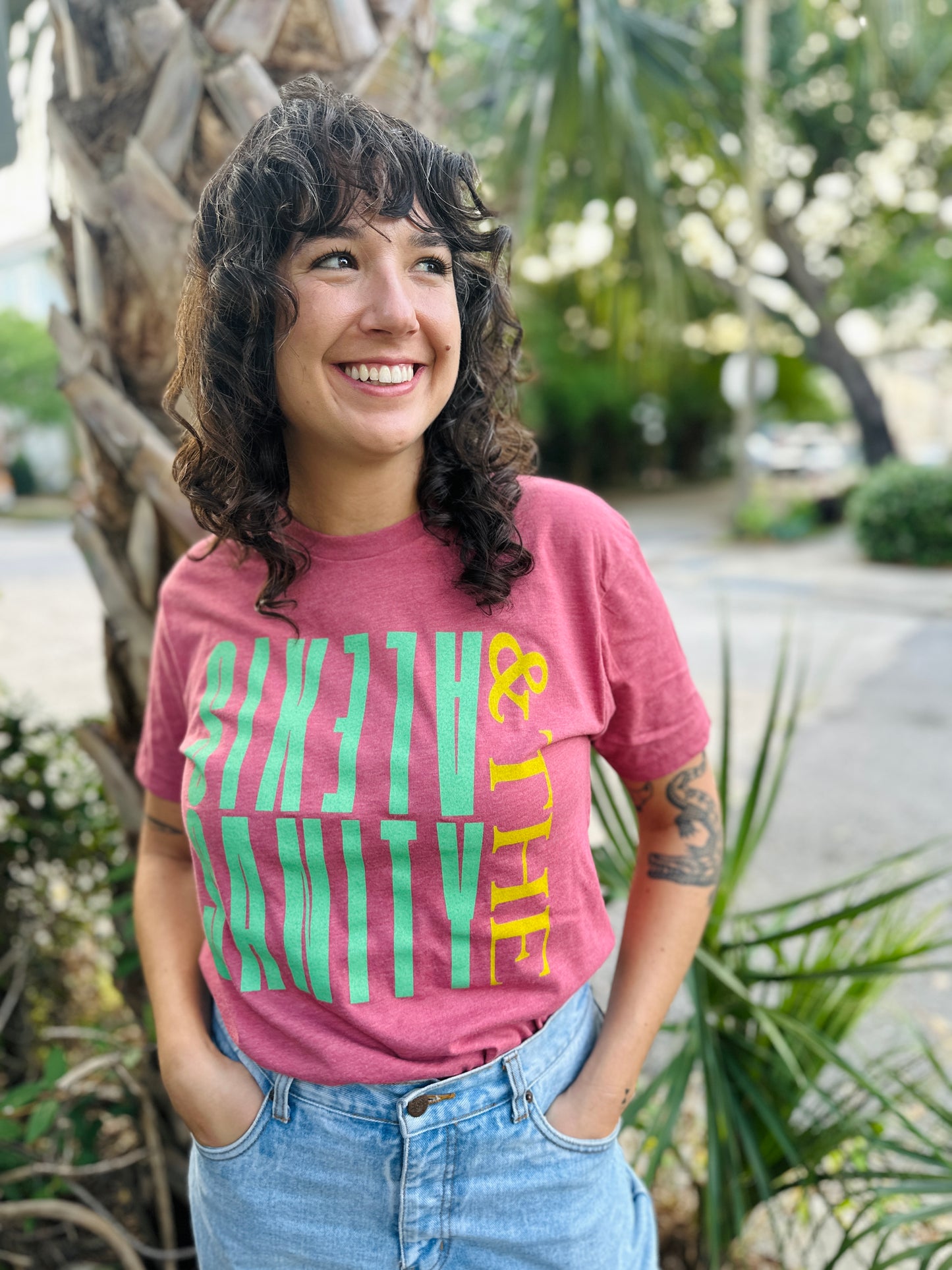 Alexis & The Sanity Classic - Coral - T-Shirt