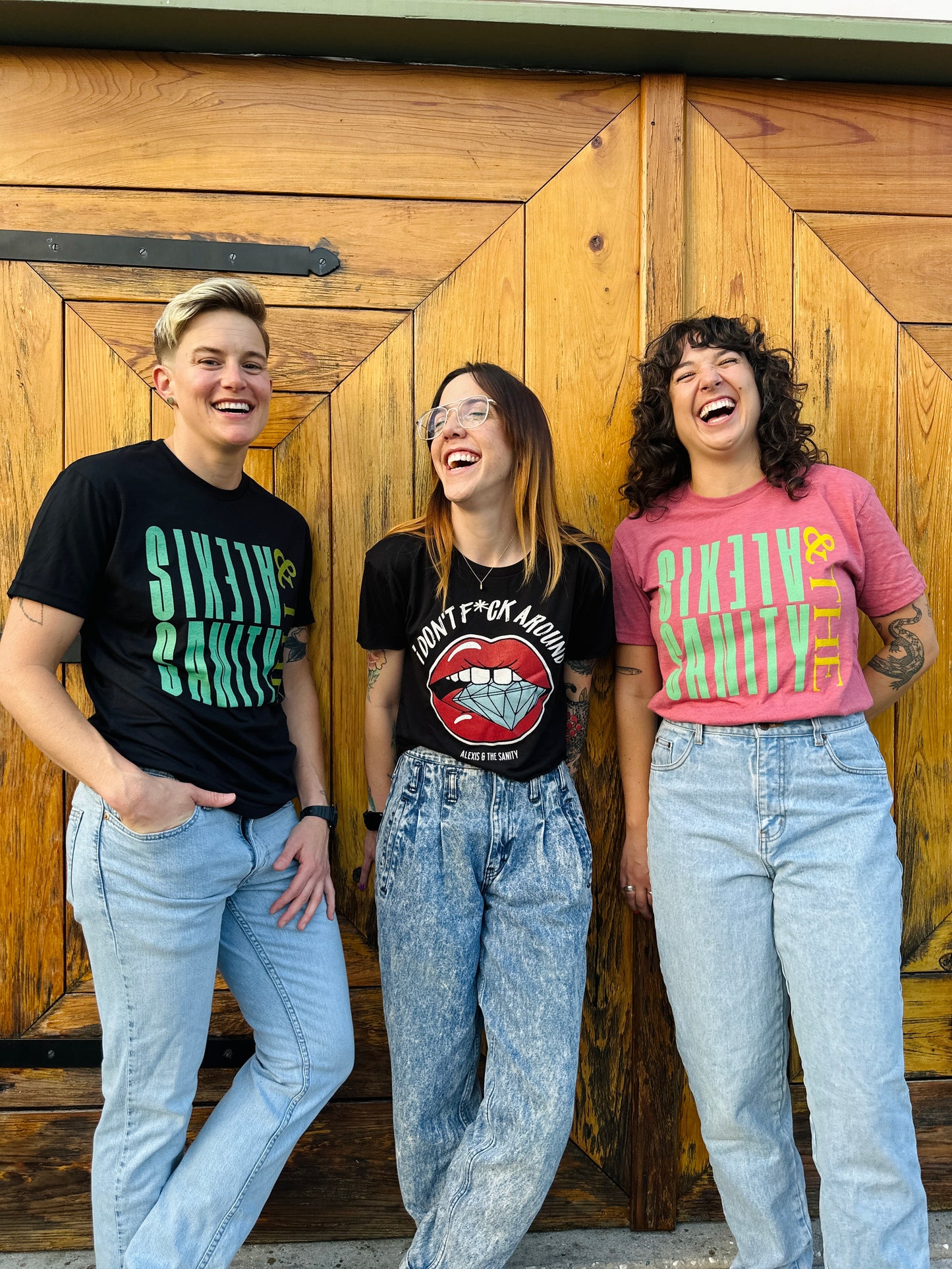 Alexis & The Sanity Classic - Black - T-Shirt