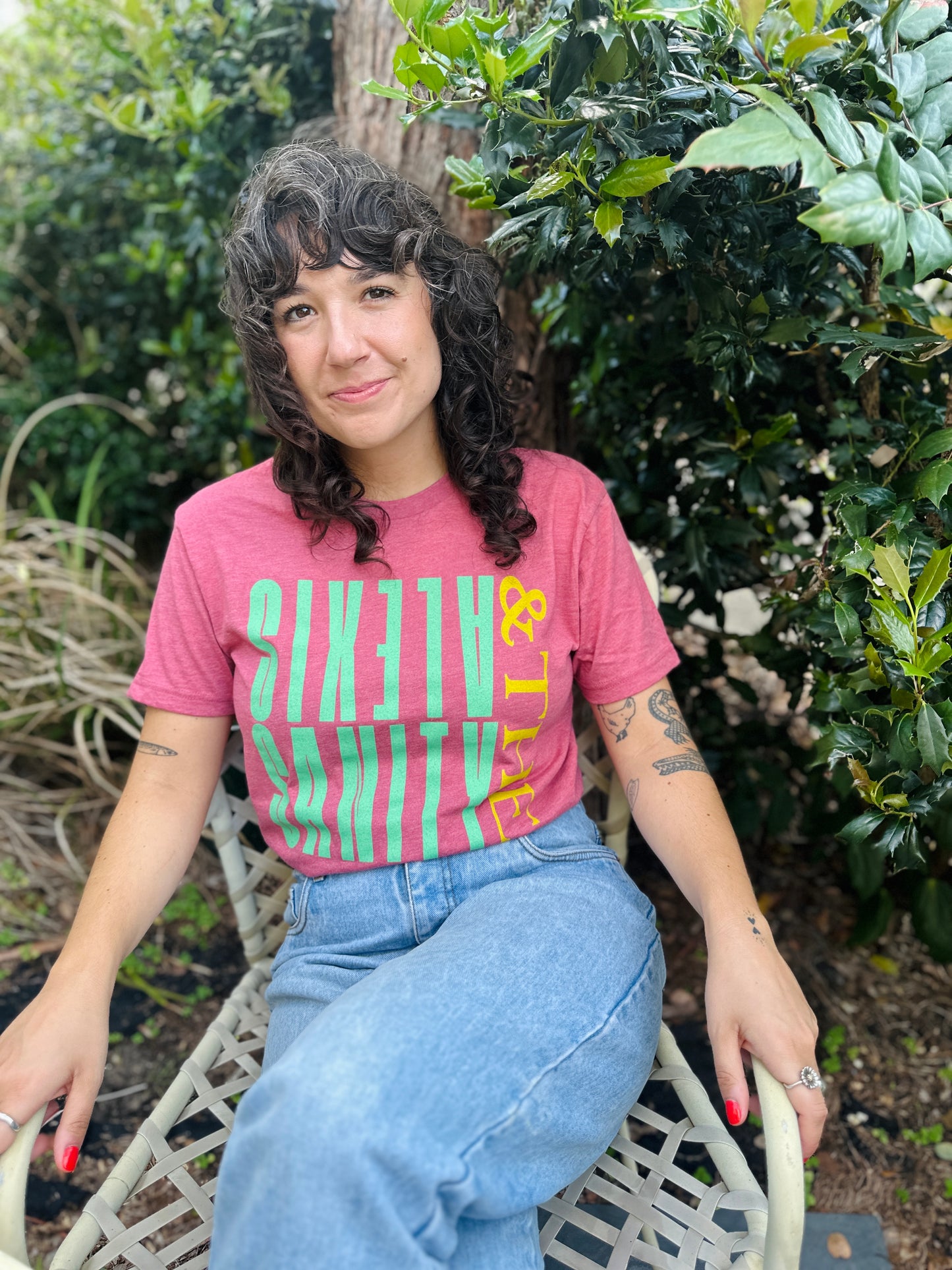 Alexis & The Sanity Classic - Coral - T-Shirt