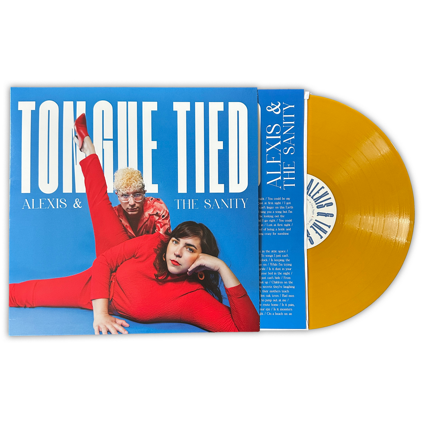 SIGNED - Tongue Tied by Alexis & the Sanity - Vinyl